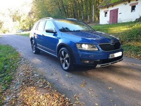 Škoda Octavia Scout 4x4 2,0 TDi DSG bixenon,ťažné, záruka km