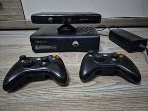 Xbox 360 s 250GB HDD, komplet, čipovaná