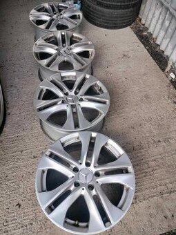 4ks alu disky orig. Mercedes Benz 5x112 R17