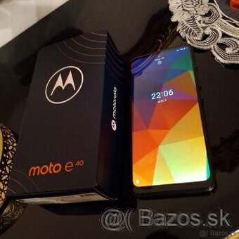 Motorola Moto E40 Black 64GB Android 11