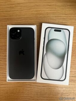 Predám iPhone 15 128GB, TOP stav, VOLNY, ZARUKA SK 1R - 1