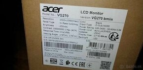 Acer Nitro gaming monitor - 1