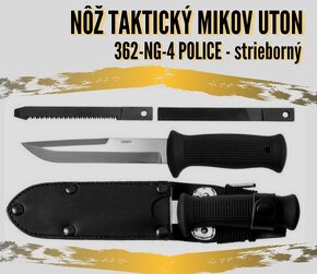 Útočný vojenský nôž Mikov Uton Police 362-NG-4 (nový)