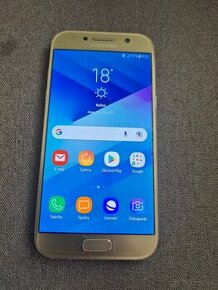 Samsung A5 2017 voľný gold v peknom stave plne funkčný na di