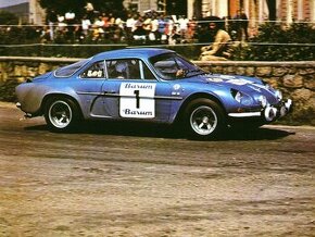 Historie rallye ČSSR - Alpine Renault A110