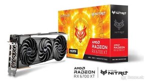 Predám Grafická karta SAPPHIRE NITRO+ Radeon RX 6700 XT 12G