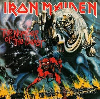 Lp IRON MAIDEN  - The Number of the Beast