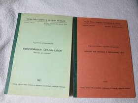 lesnícke skriptá - HÚL, pestovanie lesa (1982-1983)