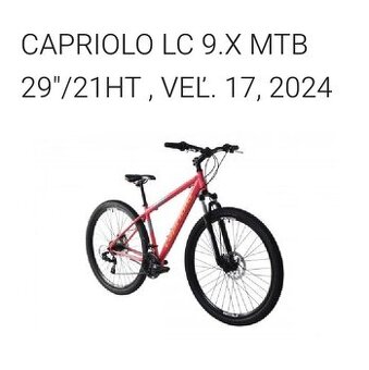 Capriolo LC.9X MTB 29"/21HT veĽ.17