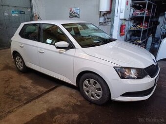 Rozpredam Skoda Fabia 3 1,0i farba biela.