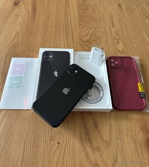 iPhone 11 128 gb black - komplet príslušenstvo , zaruka