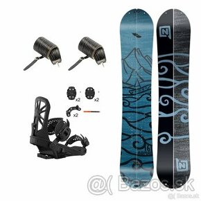 Nový splitboard NITRO kompletný set 2024