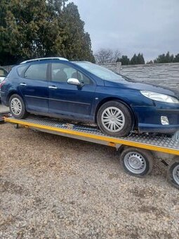 Rozpredam Peugeot 407SW 1.6HDI 80kw 9HZ