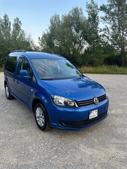 Volkswagen VW CADDY 1.6 TDI 75kw klíma,ťažné,Alu R15