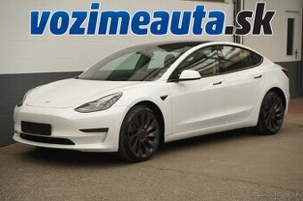 Tesla Model 3 Performance AWD Facelift 513k - ODPOČET DPH