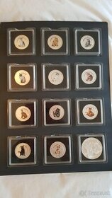 Kolekcia strieborných mincí - 1