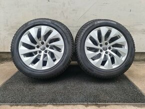 5X112 R18 ALU DISKY AUDI 8,0J ET26 ZIMNE PNEU 225/55 R18 - 1