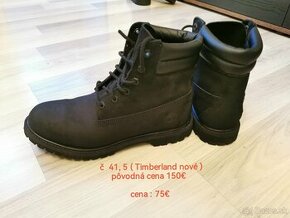 Timberland čierne