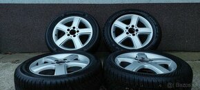 Alu Mercedes 5x112 a zimné Hankook, Sportiva 205/55 R16 - 1