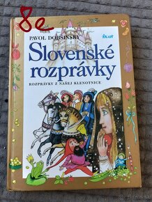 Detské knihy a kniha Na pár krokov a Zakliata jaskyňa