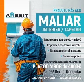 MALIAR/TAPETÁR/NEMECKO