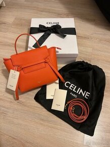 Celine micro belt bag s balením - oranžová (CE1)