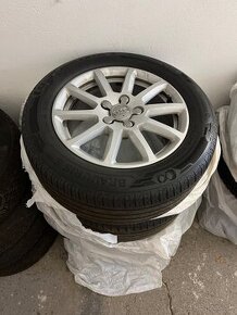 Letná sada Audi 5x112 R16 + Barum 225/55 R16