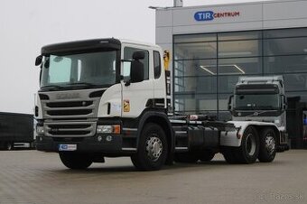 Scania P410, EURO 5, 6X2, HÁKOVÝ NOSIČ KONTEJNERŮ