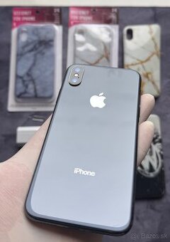 Apple iPhone X 256 GB Space Gray / 100% batéria - 1