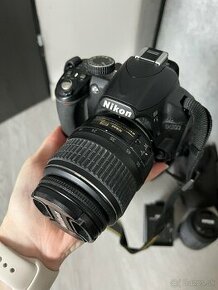 Nikon D3100 s objektívom 18-55 + 55-200