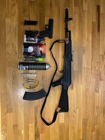 Predam ak 74 blow back, glock 19 gbb