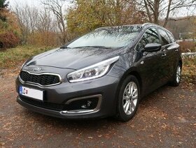 Kia Ceed SW, r. 2016, šedá met., navi, panorama - TOP PONUKA