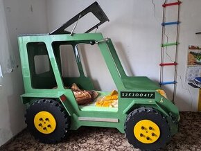 Predam detsku postel traktor