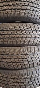 Predám 4ks jazdené zimné pneumatiky 175/65r15-84T Barum