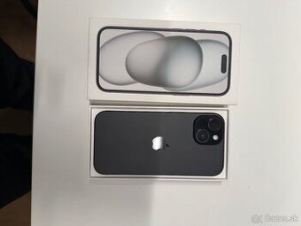 iPhone 15, 128GB, Čierny