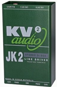 Profi D.I. BOX KV2 JK2 - Stereo - Budič linek