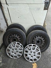 predam disky 5x114.3 r15 plus zimné pneu - 1