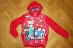 Minecraft mikina 10-11 rokov