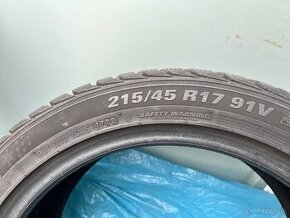 Zimné pneu 215/45 R17 DOT 1722