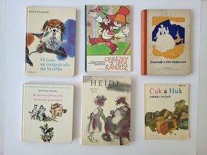 Retro detské knihy - Heidi, Už ho vezú, Budkáčik a Dubkáčik - 1