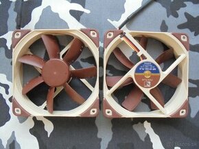 Ventilátory Noctua NF-S12A FLX 120 mm premium.