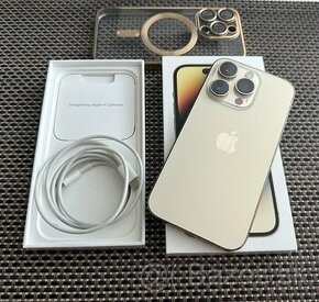 iPhone 14 Pro 128GB Gold - top stav