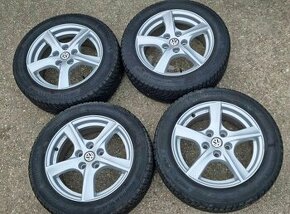 5X112 R16 6,5J ET46, 205/55 R16 Zimné Continental - 1