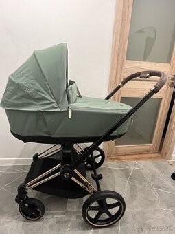 Cybex priam rose gold 4.0/leaf green v záruke