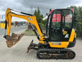 Minibager minirypadlo JCB 8026 CTS, rychloupinak aj 3 lizice