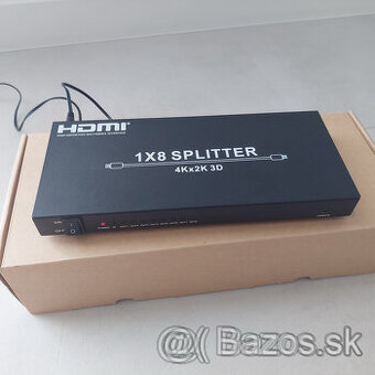 Predám HDMI splitter (rozbočovač) PremiumCord KHSPLIT8