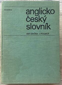 Anglicko-český slovník A. Osička, I. Poldauf za 10EUR