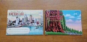 Skladacie pohľadnice z USA 50-roky - 1
