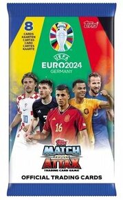 Euro 2024 Topps Match futbalové karty