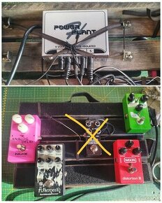 Eartquaker,Tc.elektronics,Mxr,Nux,pedalboard